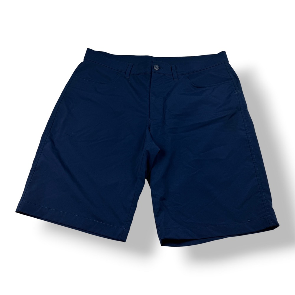 Under Armour HeatGear Loose Navy Blue Performance Golf Shorts Mens Size 36 1116‎